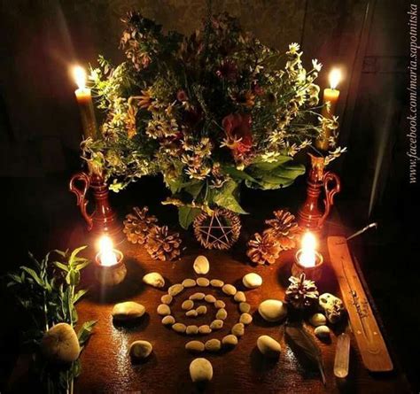 Wiccan ritualistic platform